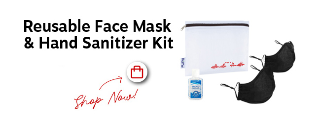 Reusable Face Mask & Hand Sanitizer Kit